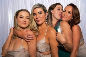 Photo booth hire Sydney bridal party girls