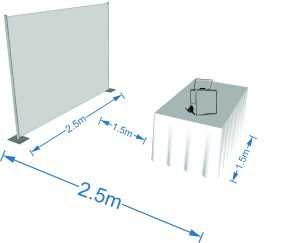 Photo booth dimensions